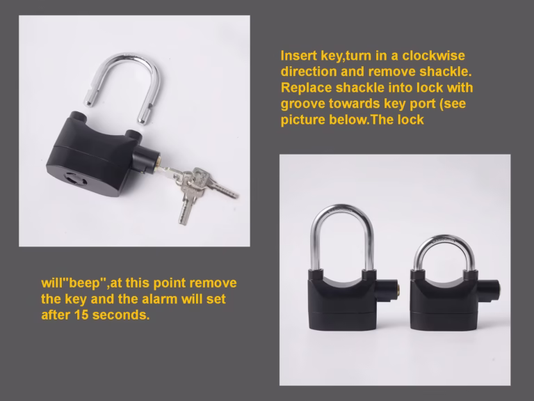 alarm padlock