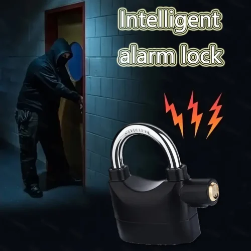 anti theft alarm padlock